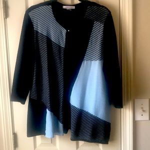 Allison Daley jacket with hook closure